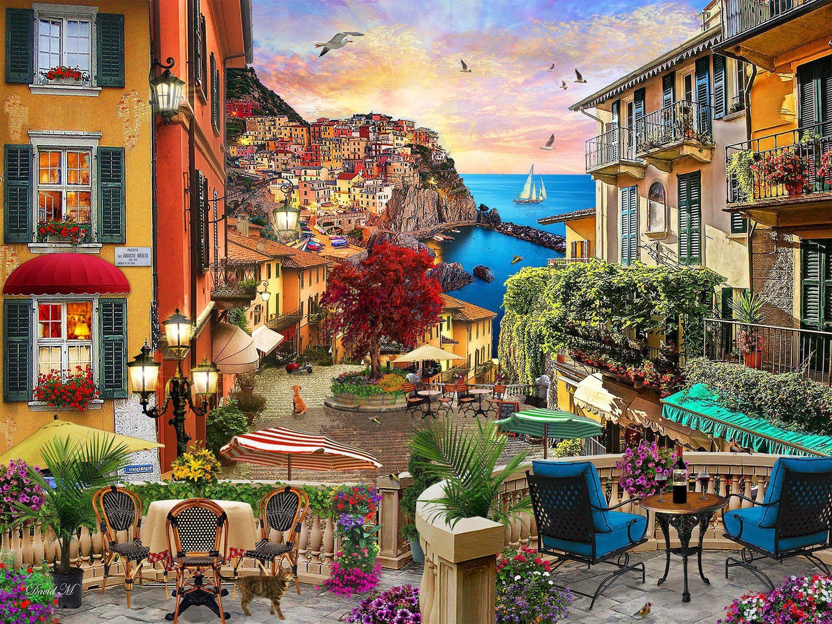 Diamond Painting Per Bambini E Adulti – Kit 5D Venezia, Italia – Tela 30x40 Cm, Completo Di Strass E Strumenti