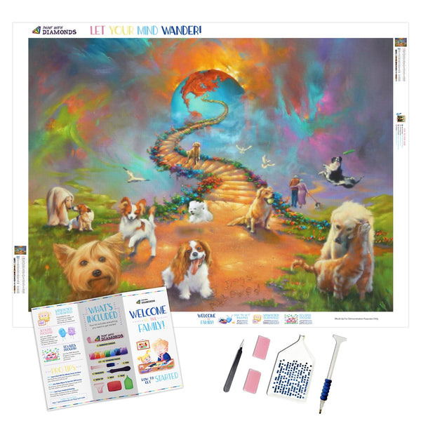 All Dogs Do Go To Heaven – Diamond Art Club