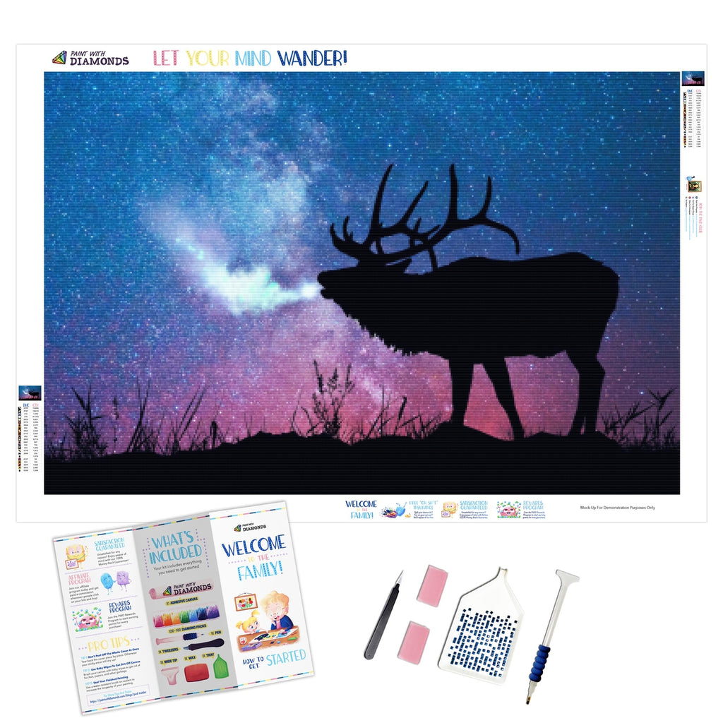  Winter Deer Diamond Painting Kits 5D Diamond Art Kits for  Adults, Large Size (24x12 Inch), DIY Paint by Numbers, Diamond Dots,  Crystal Rhinestone Arts Embroidery Craft, Room/Home/Wall Decor Gifts,d378