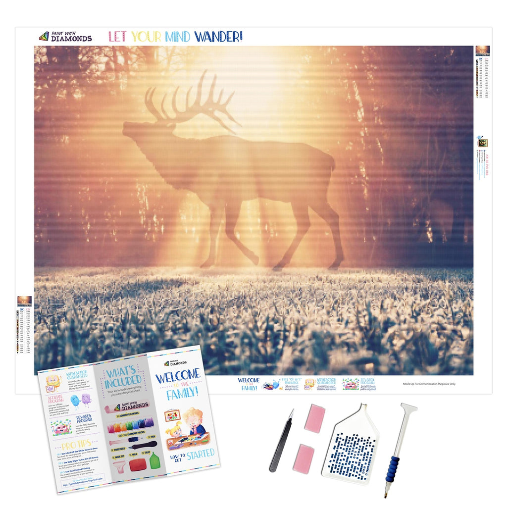 Deer Diamond Painting Kit – Paint by Diamonds