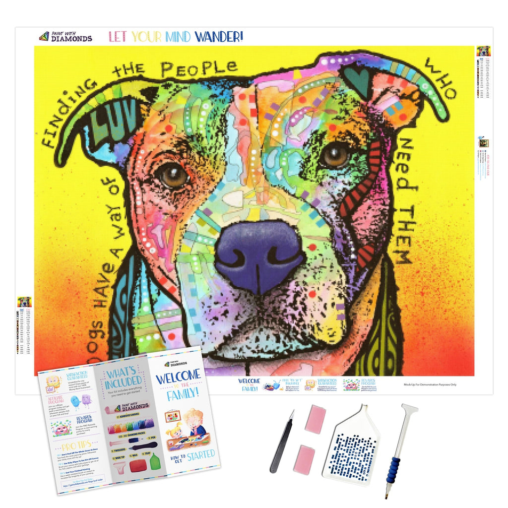 Dog Gone Funny Official Diamond Painting Kit (Full Drill) – Paint