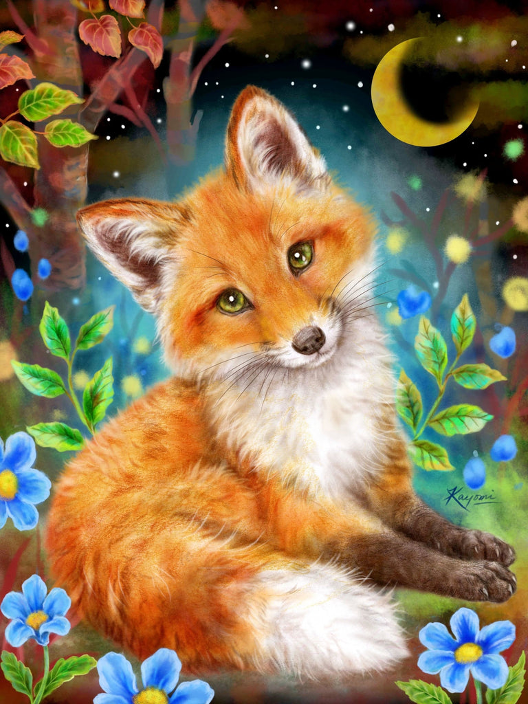 Curious Fox Diamond Bead Art Kit – Best Diamond Paintings
