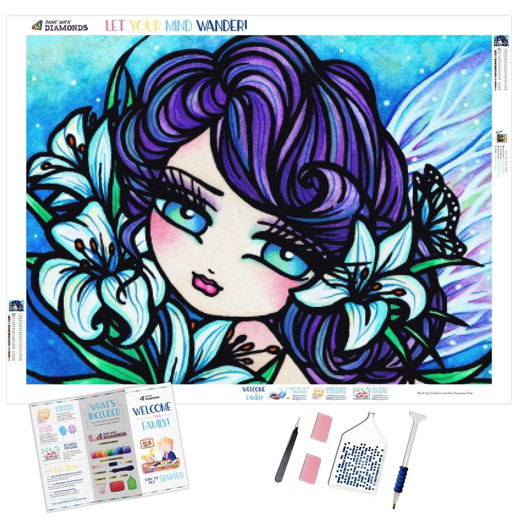 Easter Lily Fairy Official Diamond Painting Kit (Full Drill) – Paint With  Diamonds