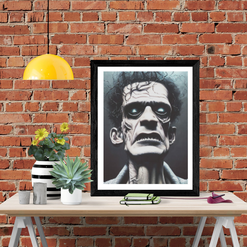 Freaky Frankenstein Official Diamond Painting Kit Diamond Art Paint With Diamonds®
