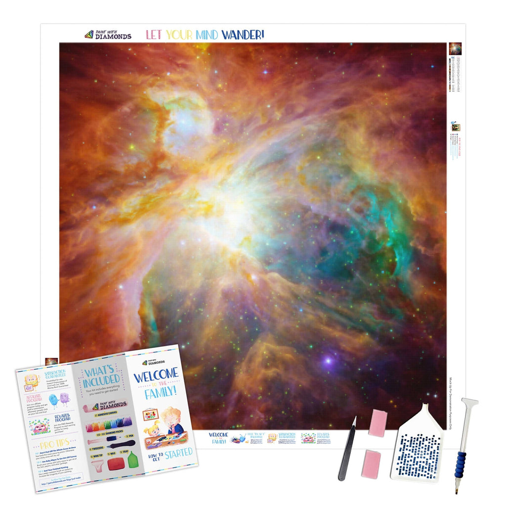 4 Pack DIY 5D Diamond Art Painting Kits Full Space Drill Universe Galaxy  Paint, 1 unit - Baker's