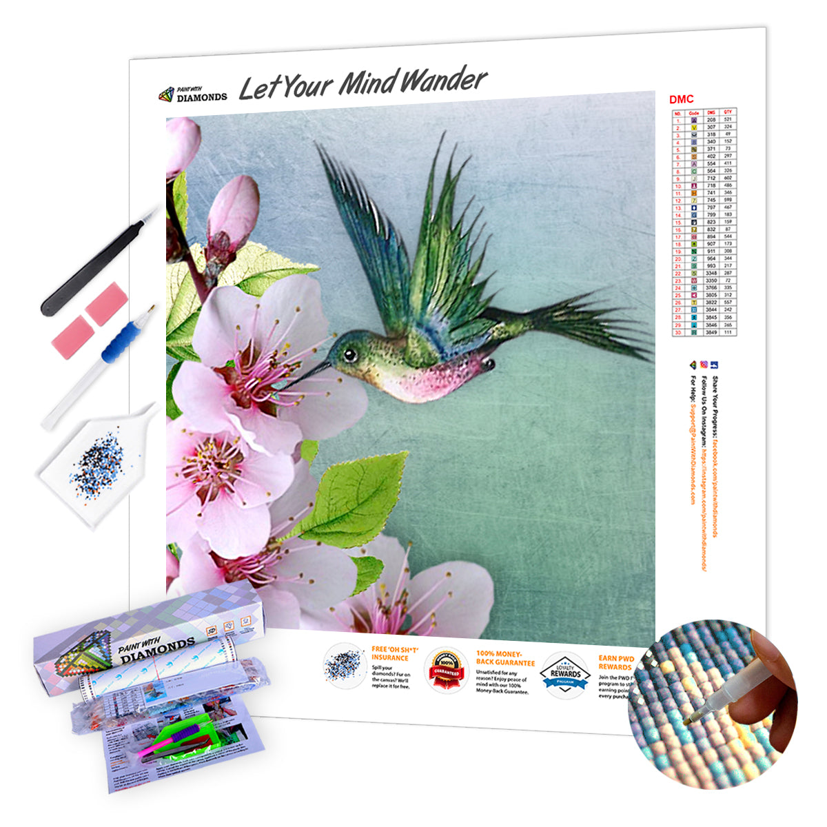 Diamond Dotz Winter Wonderland Diamond Painting Kits For Adults - Diamond Art Kits A Relaxing