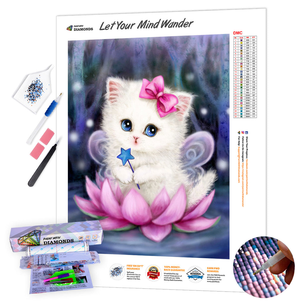 Mosaic Cat Diamond Painting Kit - DIY – Diamond Painting Kits