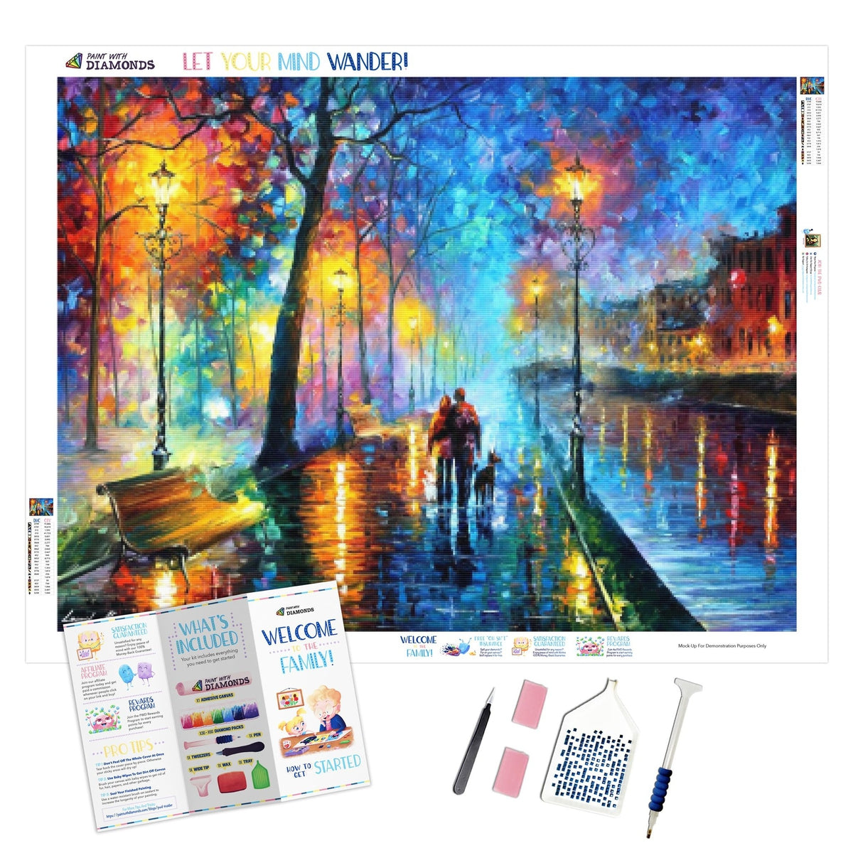 "Melody Of The Night" Diamond Painting Kit (Full Drill) – Paint With ...