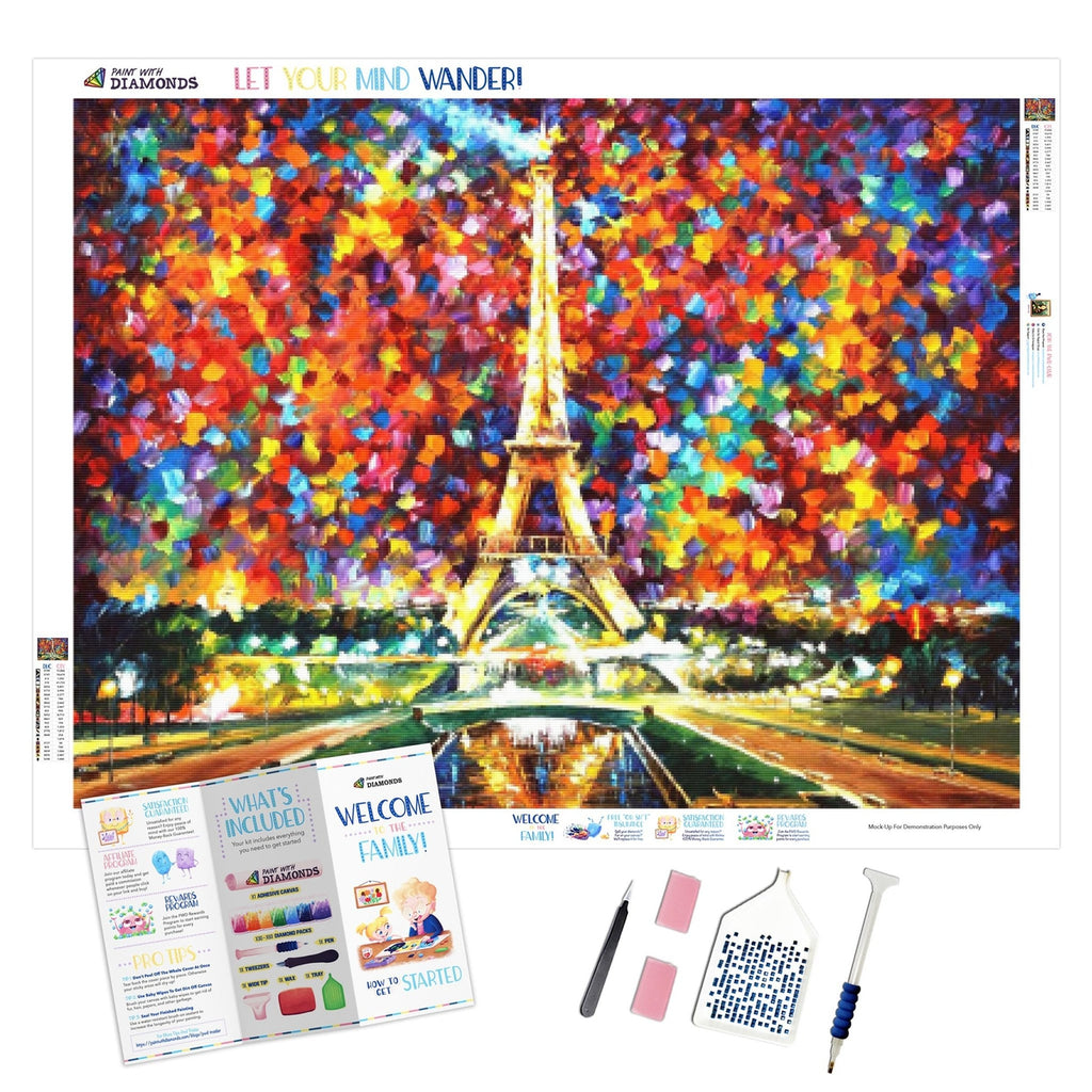 Deals Paris Eiffel Tower Diamond Painting Kits,Diamond Art Kits for  Adults,Full Drill 5d Diamond Dots Kits Gem Art for Adults Wall Home  Decor,11.8 x 15.7 inch 