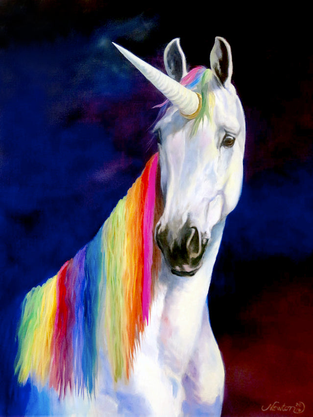 Unicorn Rainbow Diamond Painting Kits Full Drill – OLOEE