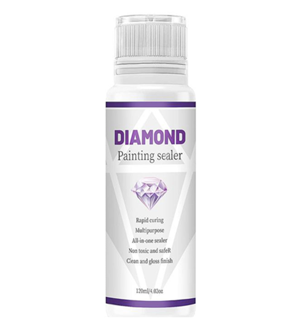 Colla sigillante per pittura con diamante da 120 ml, sbiancante fisso Colla sigillante per pittura con diamante da 120 ml, sbiancante fisso