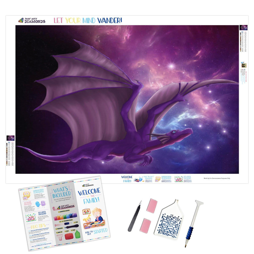 Spitfire Dragon Diamond Painting Kit - DIY – Diamond Painting Kits