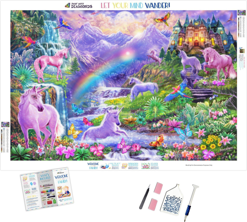 Tree Rainbow Diamond Painting Kit - DIY – Diamond Painting Kits