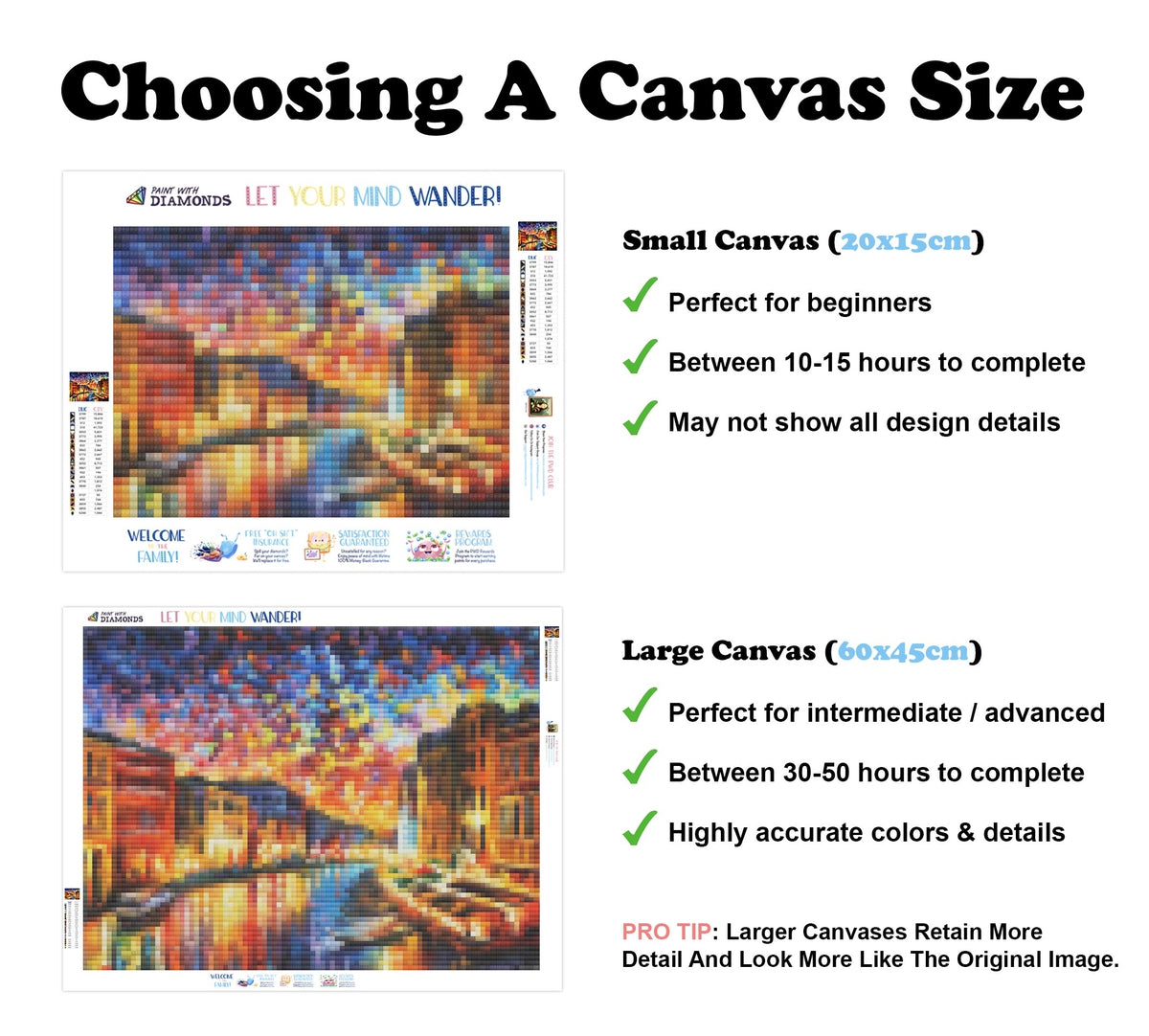 MOGTAA Venezia Diamond Painting Kit Completo 30x40cm, Paesaggio 5D Fai Da Te, Per Adulti E Bambini, Decorazione Casa, Con Strumenti Inclusi