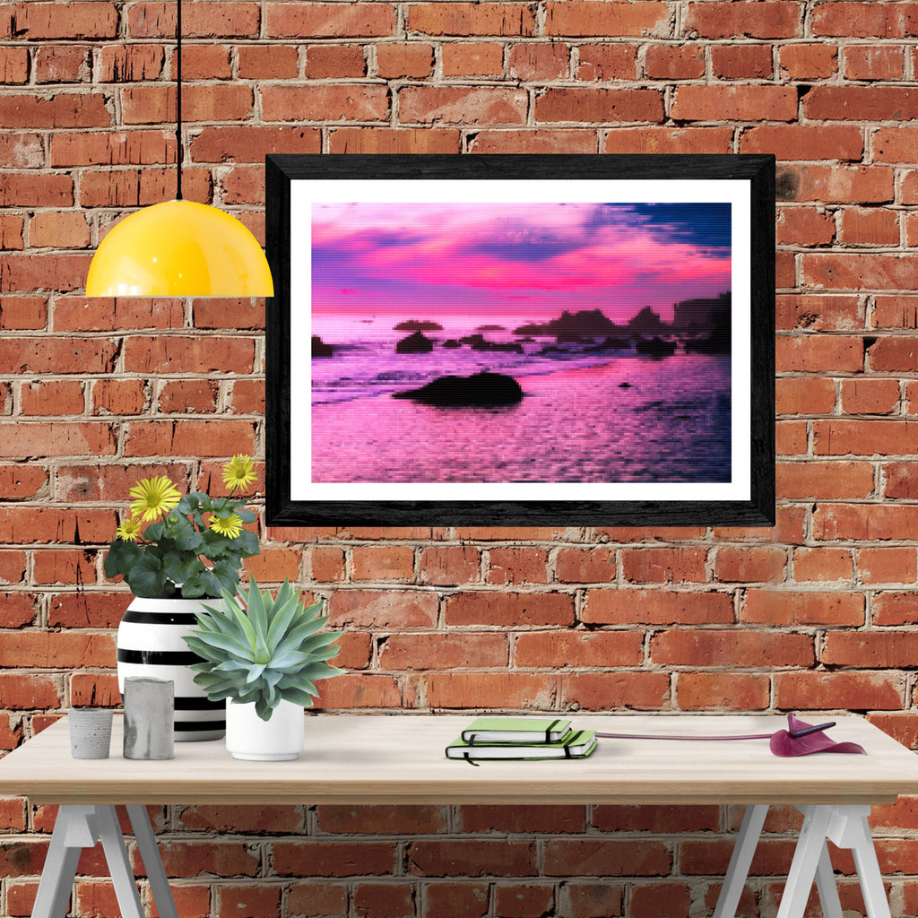 Violet Sunset Official Diamond Painting Kit By Paint With Diamonds®
