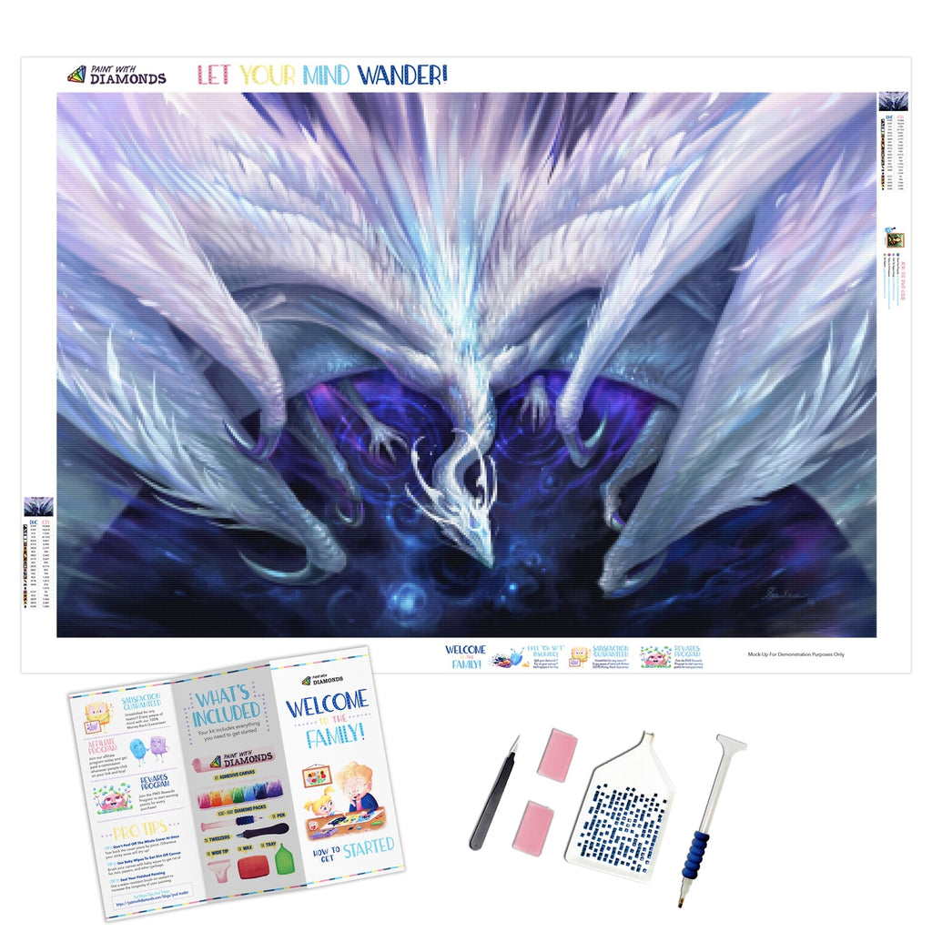 Dragon On The Rock Official Diamond Painting Kit (Full Drill) – Paint With  Diamonds