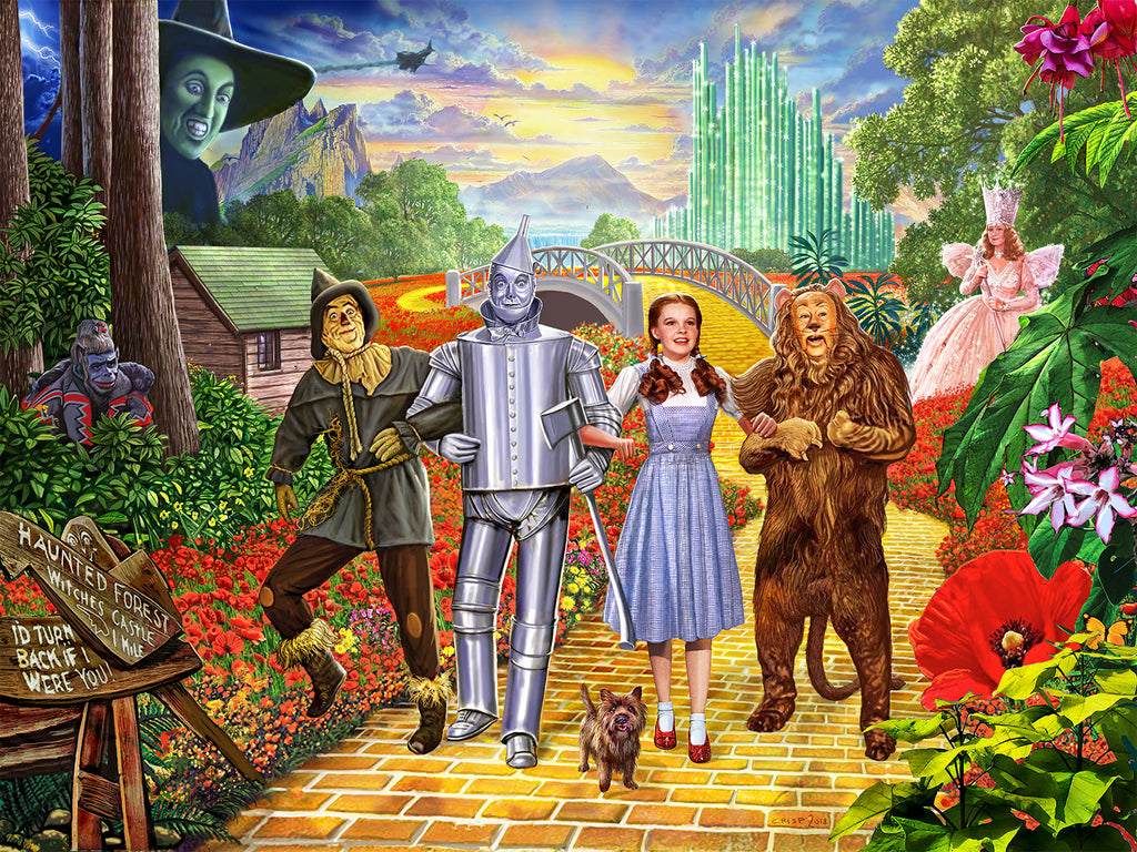 New Wizard of Oz 5D Diamond Painting, Full square/round Drill, 3 Designs