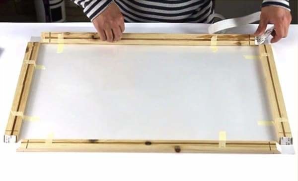 Diamond Painting Accessories - DIY Natural Wood Frame Stretcher Bars-20cm-20cm-