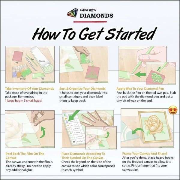 Halloween Diamond Painting Kit - Halloween Night-Square 20x30cm- - Paint With Diamonds