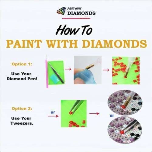 Flower Diamond Painting Kit - Heart Of Sunflower-Square 20x30cm- - Paint With Diamonds