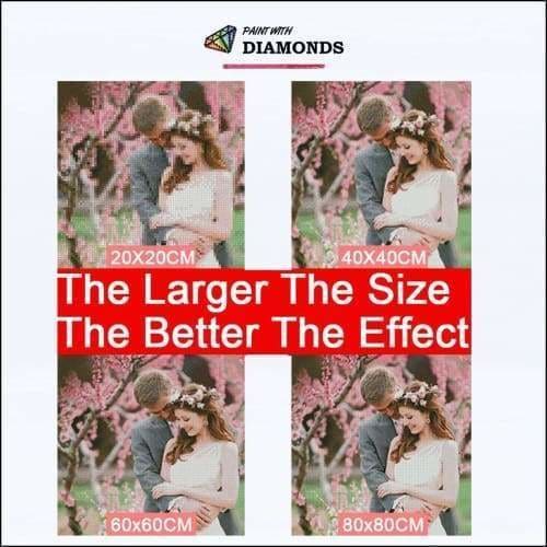 Flower Diamond Painting Kit - Heart Of Sunflower-Square 20x30cm- - Paint With Diamonds