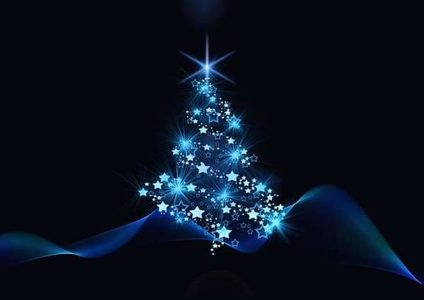 Tree Diamond Painting Kit - Illuminated Christmas Tree-Square 20x30cm- - Paint With Diamonds