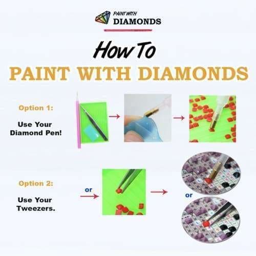 Music Diamond Painting Kit - Michael's Multi-Colored Music-Square 15x20cm- - Paint With Diamonds