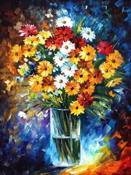 Flowers in a Wooden Vessel Diamond Painting Kit (Full Drill) – Paint With  Diamonds
