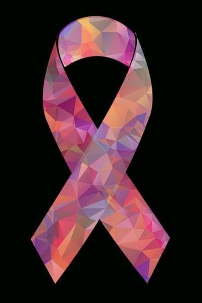 Causes Diamond Painting Kit - Patterned Cancer Ribbon- - Paint With Diamonds