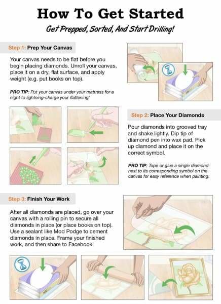 PWD Diamond Painting Log Book with DMC Charts [EBOOK] Workbook