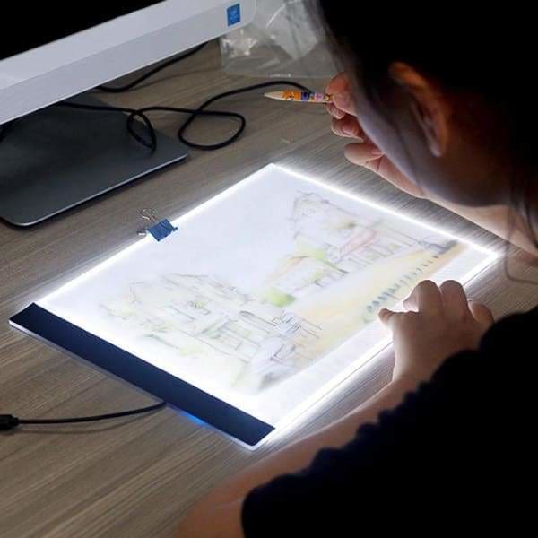 Diamond Painting Accessories - PWD Ultra-Thin 3.5mm A4 LED Light Box (Dimmable)-PWD Ultra-Thin Light Box-