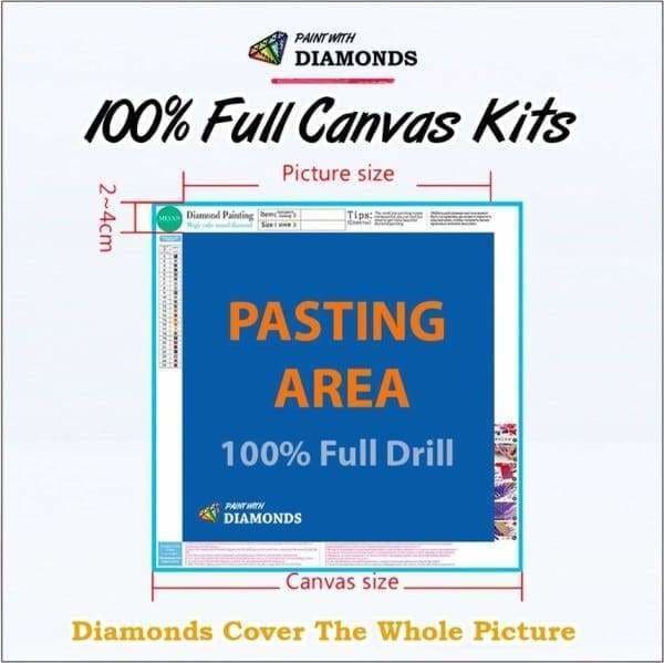 Famous Art Diamond Painting Kit - Starry Night- - Paint With Diamonds
