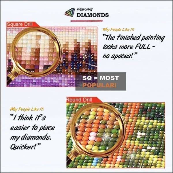 Nature Diamond Painting Kit - Swamp Party-Square 20x30cm- - Paint With Diamonds