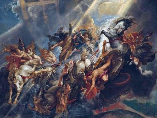 People Diamond Painting Kit - The Fall Of Phaeton-Square 15x20cm- - Paint With Diamonds