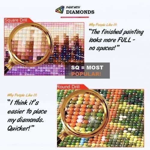 People Diamond Painting Kit - The Fall Of Phaeton-Square 15x20cm- - Paint With Diamonds