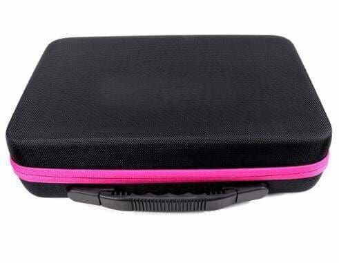 Diamond Painting Accessories - Travel Case (Includes 30 & 60 Containers)-Magenta-60 Bottles-