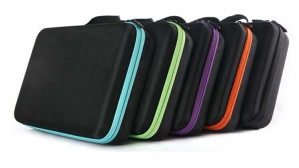 Diamond Painting Accessories - Travel Case (Includes 30 & 60 Containers)-Lime-60 Bottles-