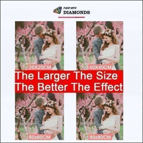 Tree Diamond Painting Kit - Tree Roots And Trunks-Square 40x20cm- - Paint With Diamonds